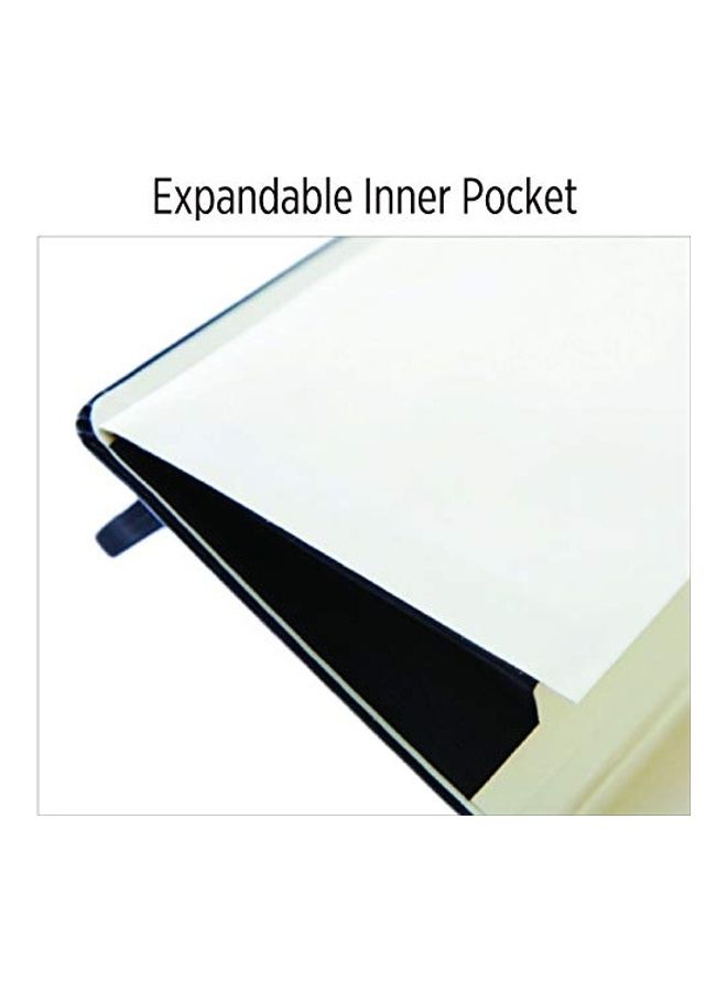 SANTHOME Pack Of 10 Classic Lined Notebook Black/Green  - Image 5
