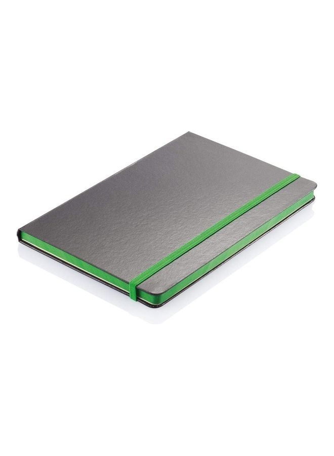 SANTHOME Pack Of 10 Classic Lined Notebook Black/Green  - Image 2