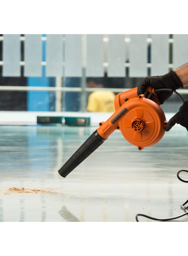 بلاك اند ديكر منفاخ ومكنسة كهربائية 2 في 1 برتقالي/أسود - Image 3