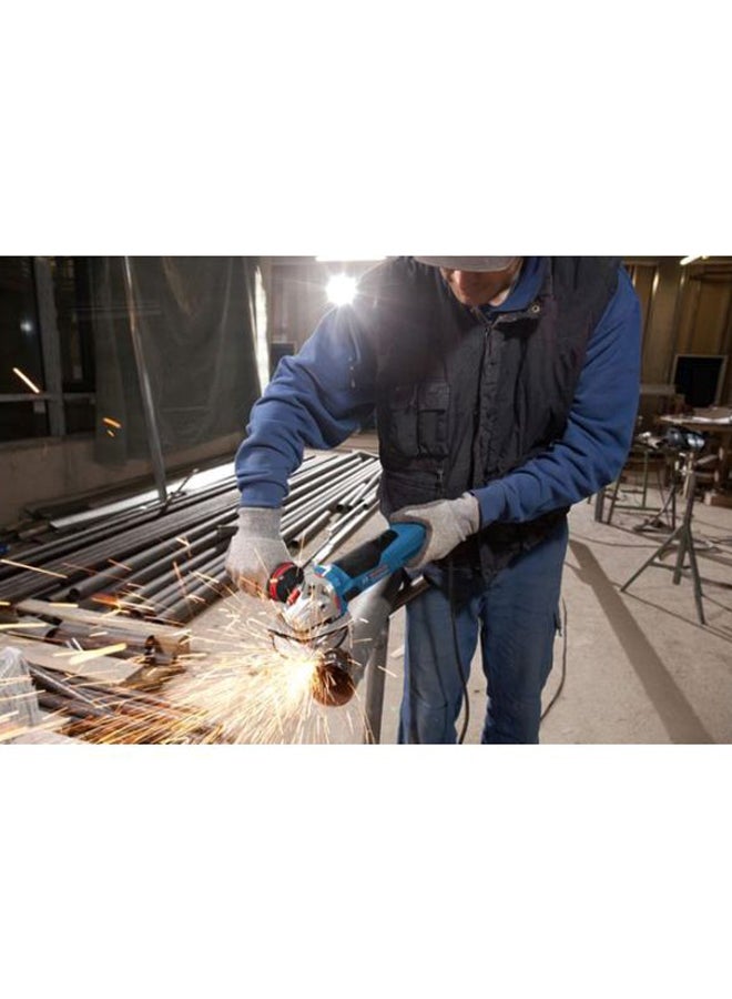 BOSCH GWS 17-125 CIE Professional Blue/White  - Image 4