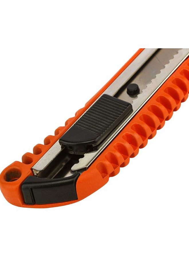 BLACK+DECKER Auto Lock Snap Off Knife Silver/Black/Orange 18mm  - Image 5