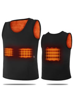 Smart Electric Heating Vest Black