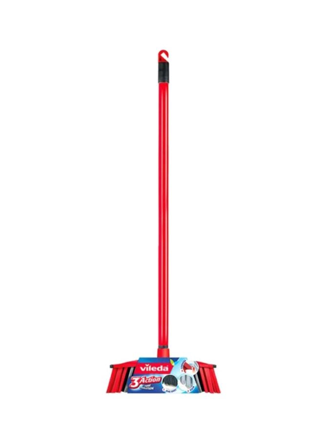 فيليدا مكنسة أرض داخلية قياسية 3 أكشن مع عصا أحمر - Image 1