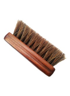 Horsehair Shoe Cleaning Brush Brown 10.6x4.8x4.5cm - v1617093602/N20646938A_1