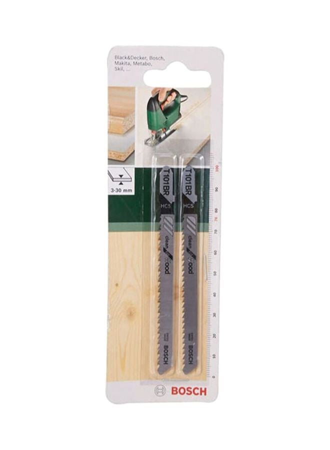 BOSCH - 2-Piece T101BF Jigsaw Blade Grey/Black - Image 1