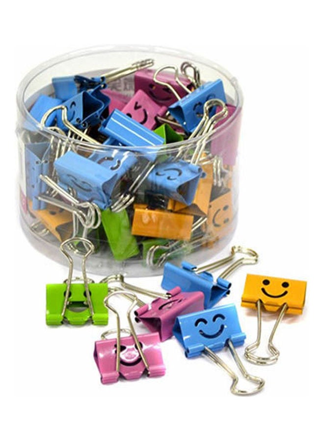 Generic Office Clips Smiley 32mm - 24pcs Multicolour  - Image 1
