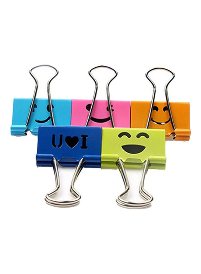 Generic Office Clips Smiley 32mm - 24pcs Multicolour  - Image 2