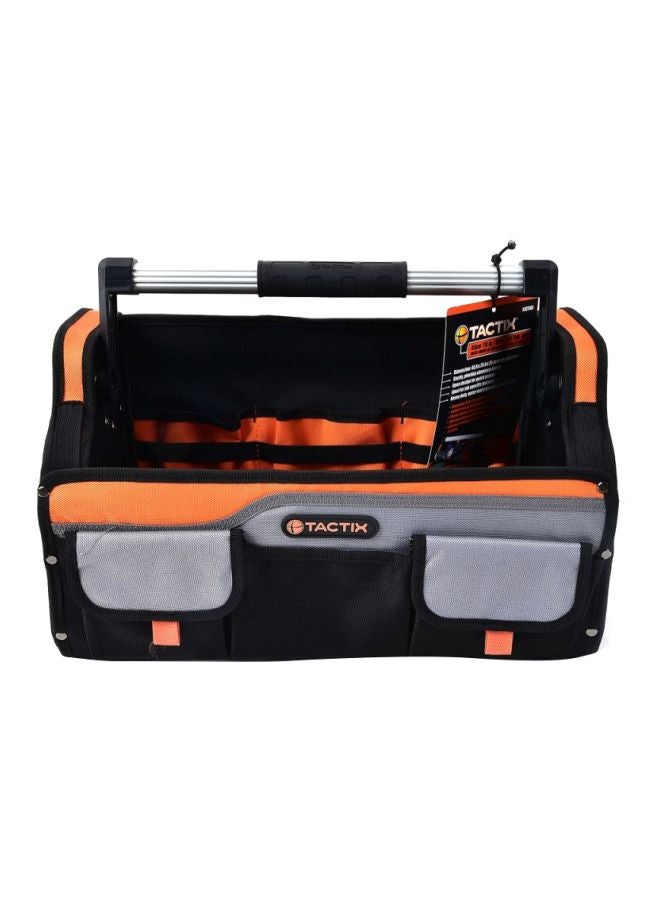 تاكتيكس حقيبة حمل مفتوحة TTX-323163 أسود/ برتقالي/ رمادي 18بوصة  - Image 1