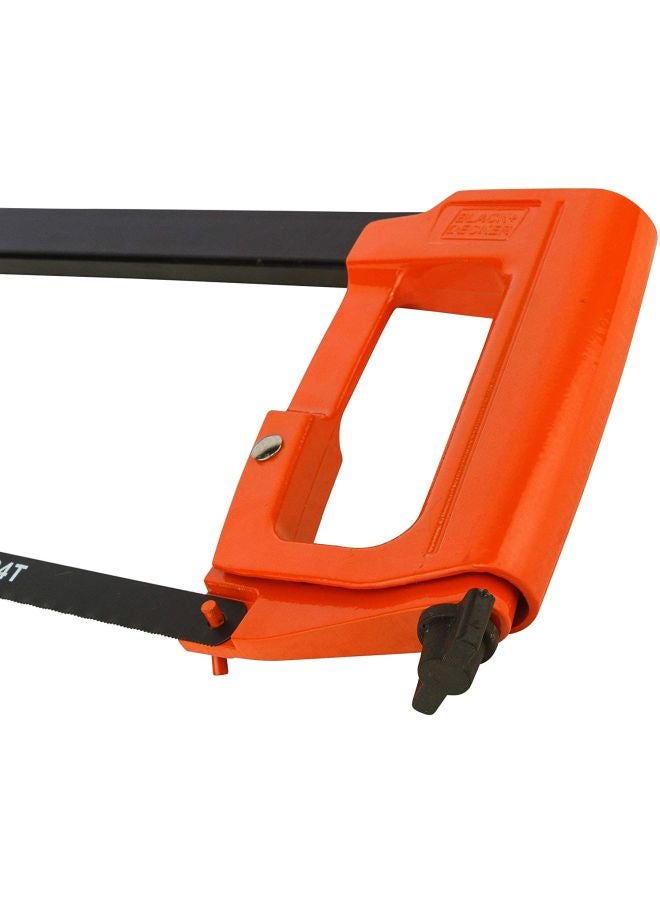 BLACK+DECKER Sharp Blade Hacksaw Black/Orange 300x12.5mm  - Image 4