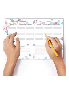 Yassin To Do Weekly Planner - A4 - 52 Sheets Multicolour  - Image 2