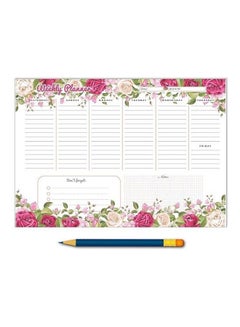 Yassin To Do Weekly Planner - A4 - 52 Sheets Multicolour  - Image 3