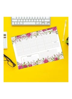 Yassin To Do Weekly Planner - A4 - 52 Sheets Multicolour  - Image 4