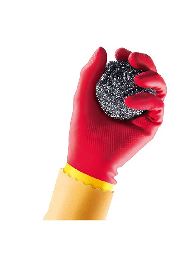 Protector Reusable Glove Red/Yellow LLiters