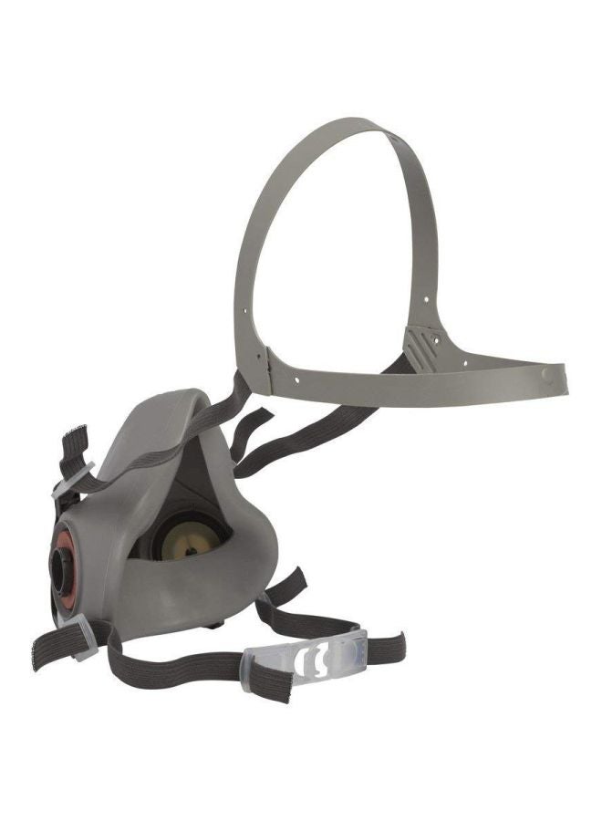 3M 6200 Medium Half Facepiece Reusable Respirator Grey/White 2.5x2.5x2.5cm - Image 3