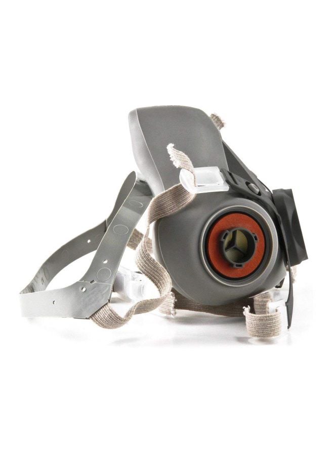 3M 6200 Medium Half Facepiece Reusable Respirator Grey/White 2.5x2.5x2.5cm - Image 4