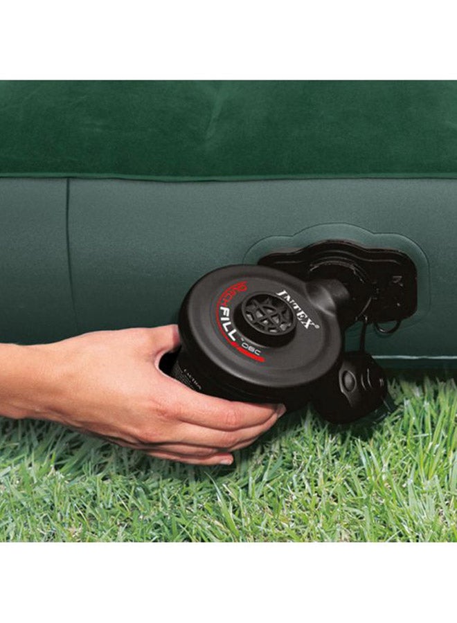 انتكس مضخة كهربائية تعمل بالتيار المتردد/المستمر أسود 12x15x6سم - Image 4