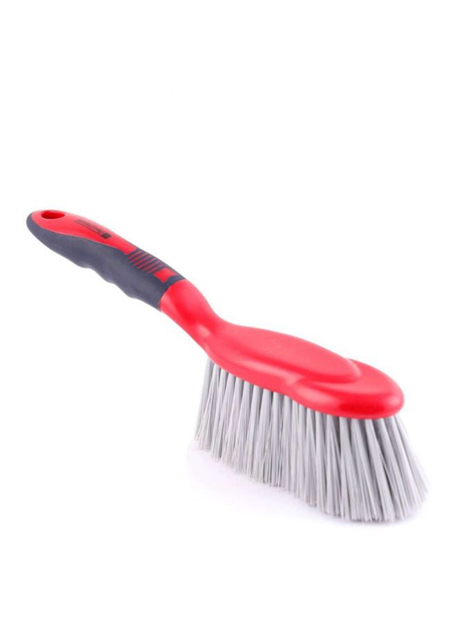 Royalford Dust Pan And Brush Premium Quality One Click Series Elegant Design Multi Color Gripped Handle Convenient To Use 36X23X11 Cm - Image 2