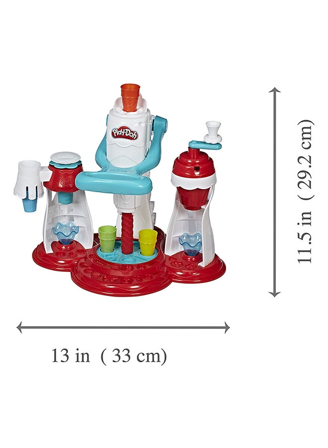 Play-Doh - Play-Doh Kitchen Creations Swirl Ice Cream Maker Dough Set - Image 1