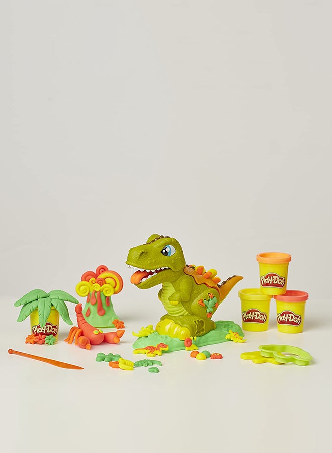 Play-Doh - Rex the Chomper Dinosaur Modeling Dough Clay Playset For Kids, 3+ Years 3.19x10.98x8.46inch - Image 1