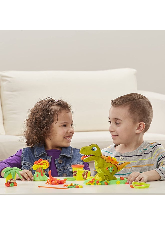 Play-Doh - Rex the Chomper Dinosaur Modeling Dough Clay Playset For Kids, 3+ Years 3.19x10.98x8.46inch - Image 1