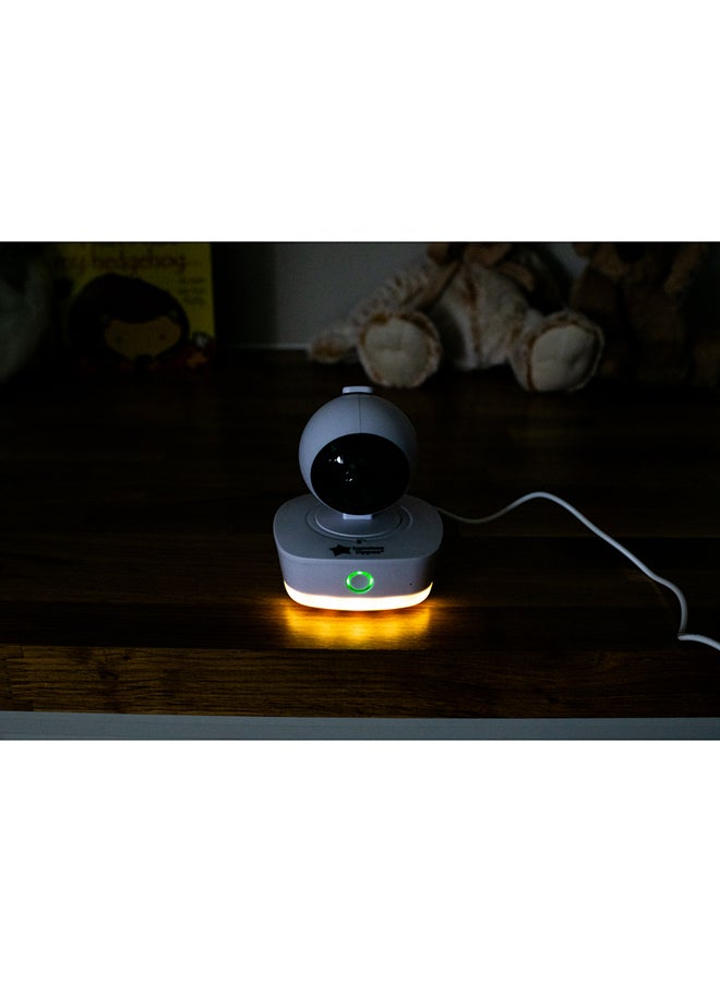 tommee tippee - Dreamer Digital Video Monitor System With Movement Sensor Mat, White - 23820TW - Image 1