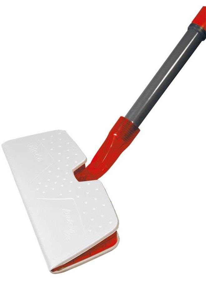 Vileda - Pack Of 4 Attractive Plus Dust Mops Red/White 130cm - Image 1