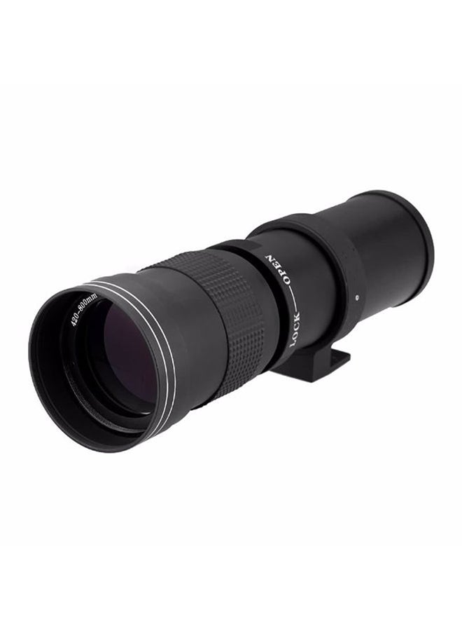 ANDOER Telephoto Manual Zoom Lens With T-Mount Black/Clear  - Image 2