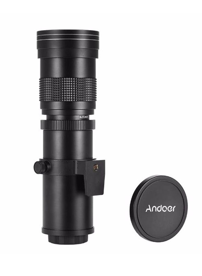 ANDOER Telephoto Manual Zoom Lens With T-Mount Black/Clear  - Image 3