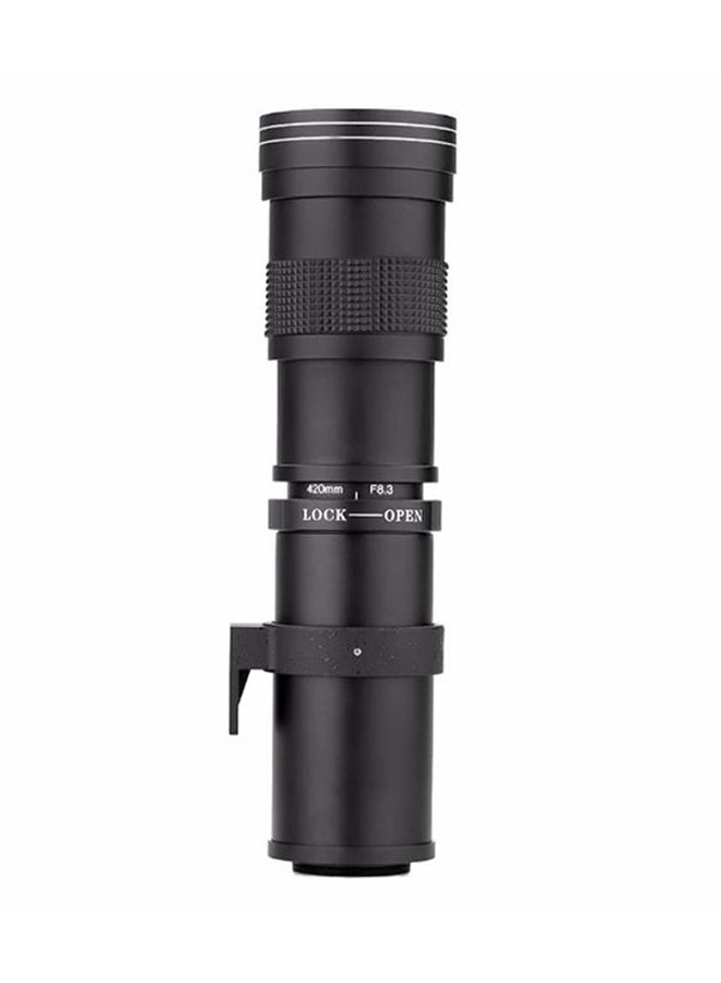 ANDOER Telephoto Manual Zoom Lens With T-Mount Black/Clear  - Image 4