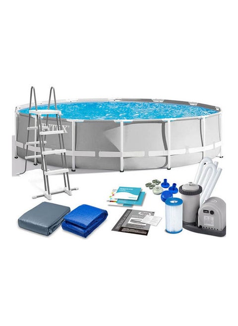 Prism Frame Round Above Ground Pool 610x132cm