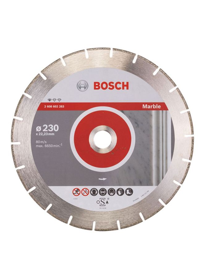 BOSCH Diamond Disc Marble Silver 230mm