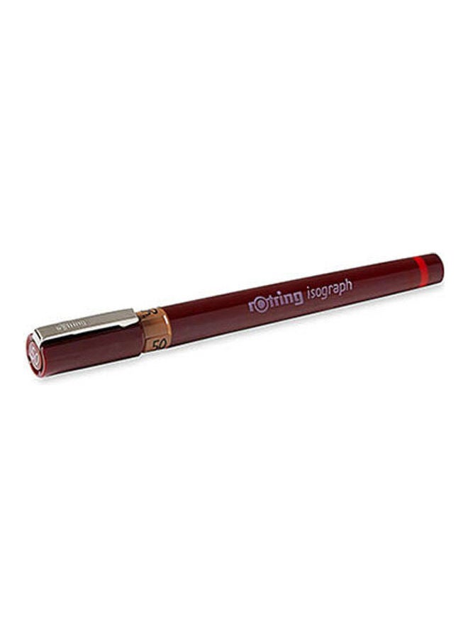 Isograph Technical Pen 1.0 Red