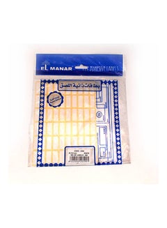 Generic Stickers elmanar - 8 * 14 mm White 