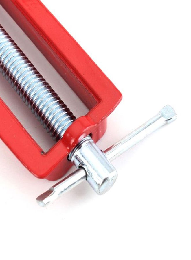 شاربدو مشبك ذو زاوية قائمة أحمر 17x9سم - Image 3