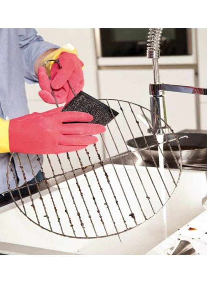 Vileda 2-Piece Glitzi Power Inox Cleaning Sponge Set Black - Image 2