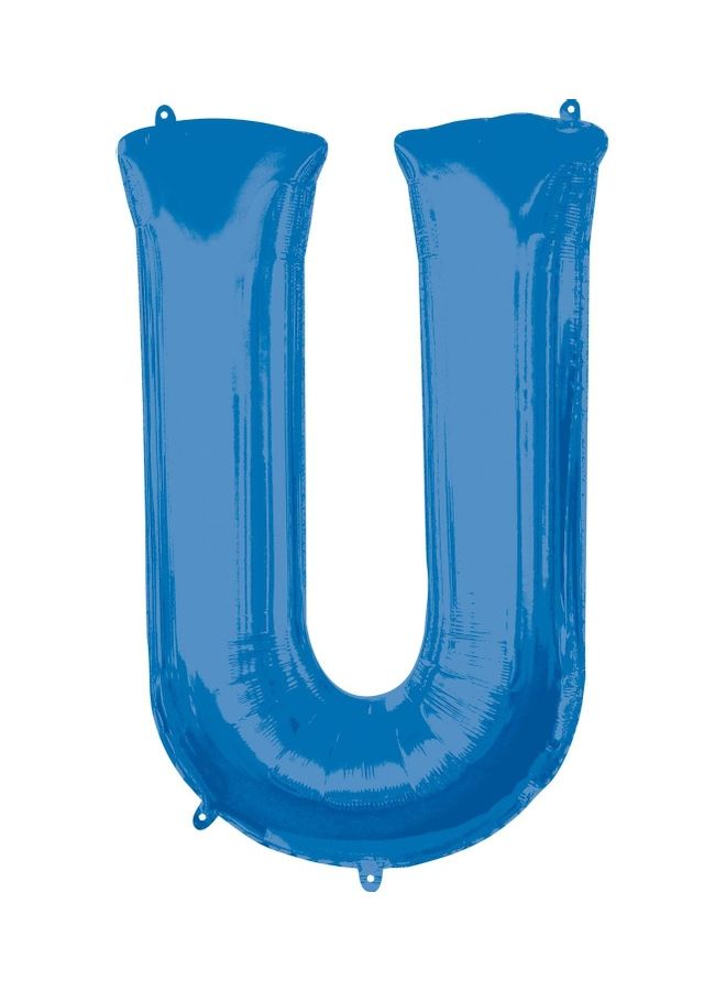 أناجرام بالون من القصدير بتصميم حرف "U" 58x83سم