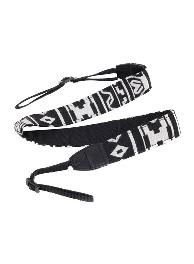 ANDOER Camera Shoulder Strap Belt Black/White  - Image 3