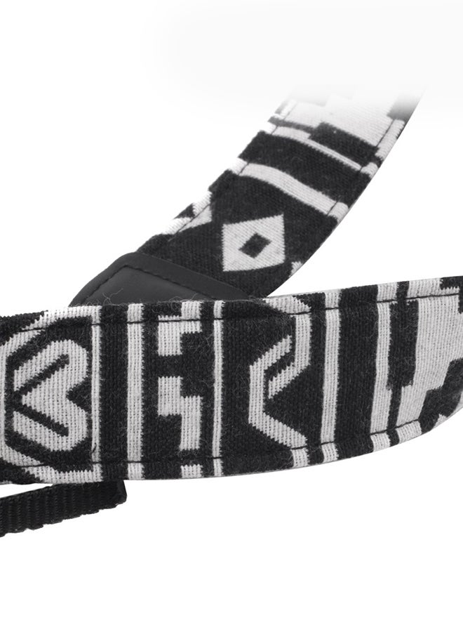 ANDOER Camera Shoulder Strap Belt Black/White  - Image 5