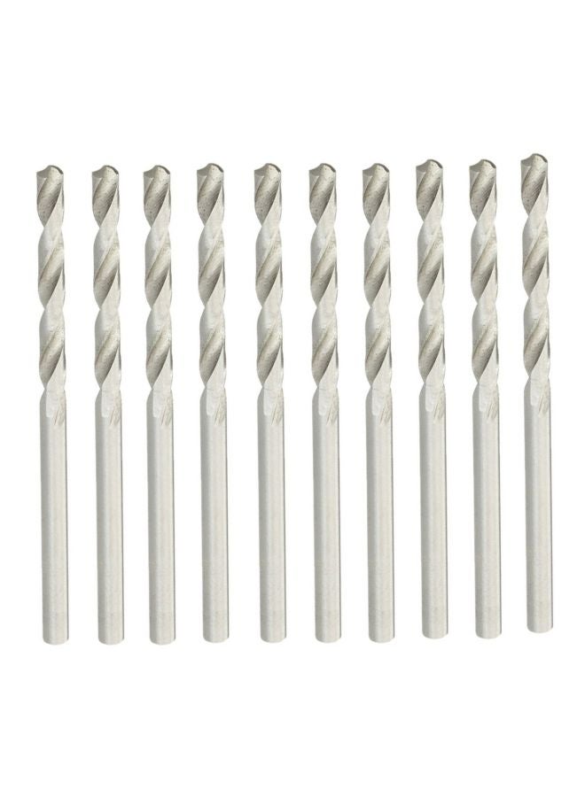 BOSCH 10-Piece Drill Bit HSS-G Set Silver 93x5.5mm - Image 1