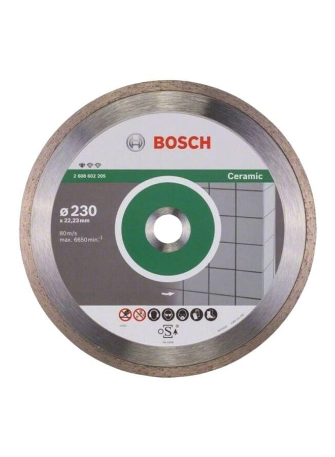 BOSCH Diamond Disc for Ceramic Silver