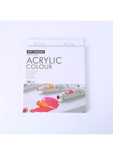 Art Rangers Acrylic Paint Set 24 Colors Multicolour