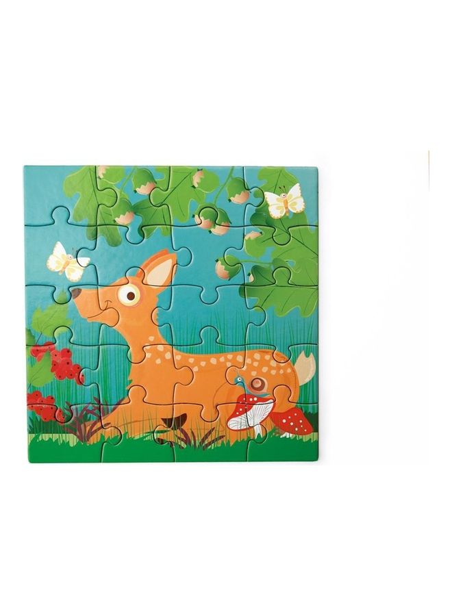 Scratch EUROPE - 20-Piece Magnetic Puzzle Book To Go - Forest Life - Image 1