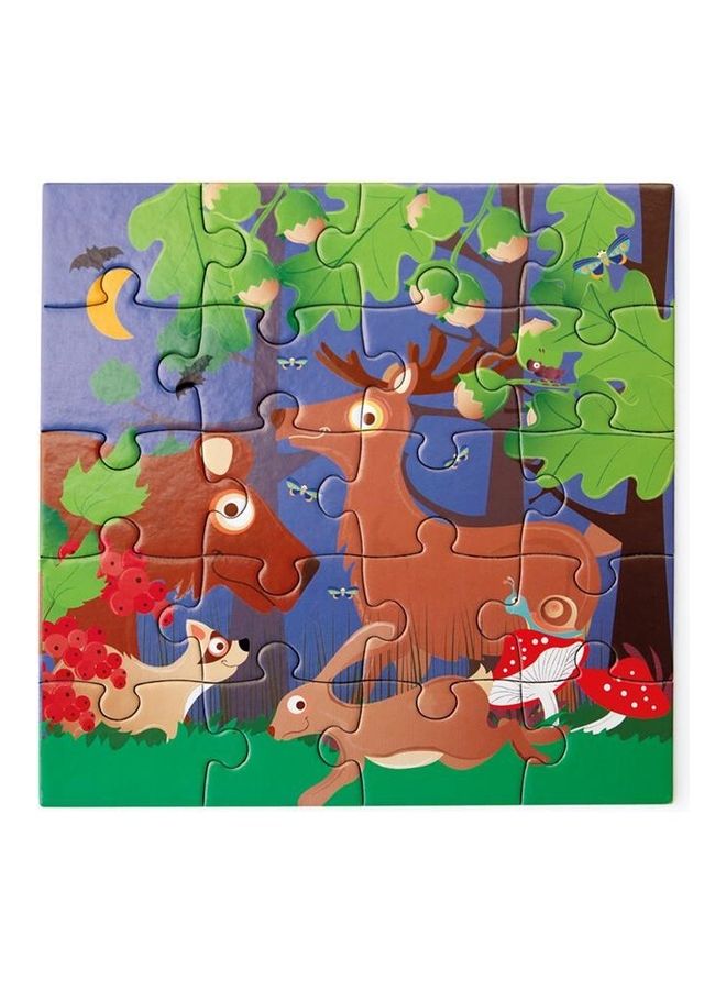 Scratch EUROPE - 20-Piece Magnetic Puzzle Book To Go - Forest Life - Image 1