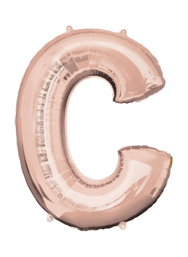 بالون فويل حرف C 63x81 سم زينة لوازم الحفلات