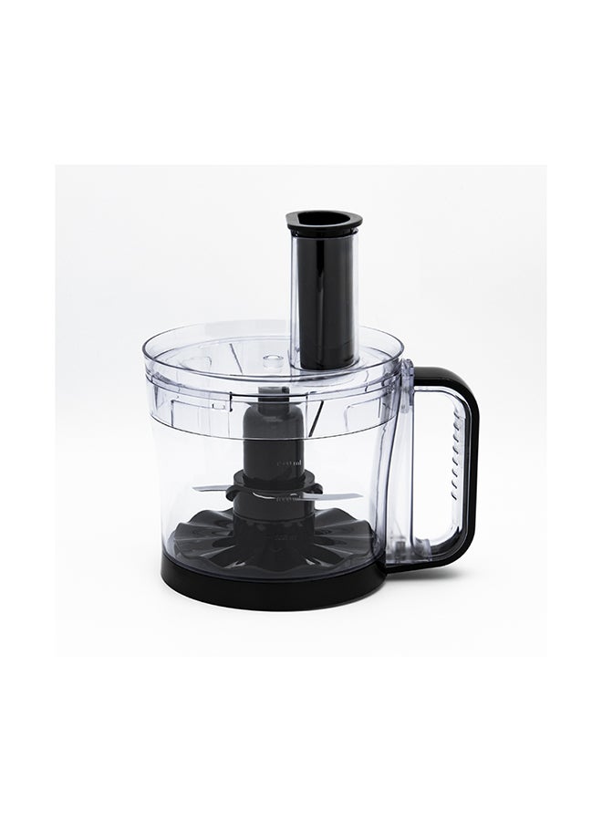 evvoli Food Processor With Blender & Grinder Different Functions Black With 2 Years warranty 2 L 600 W EVKA-FP20B Black/Clear  - Image 4