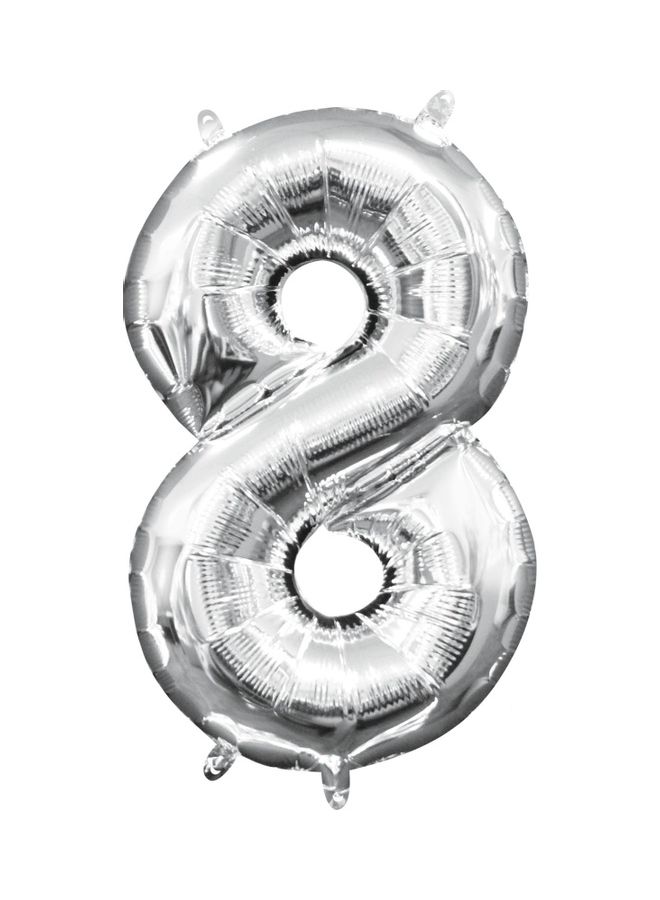 Anagram Number 8 Shape Foil Balloon 