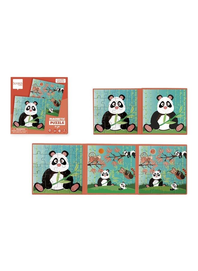 Scratch EUROPE 20-Piece Magnetic Puzzle Book To Go - Image 1