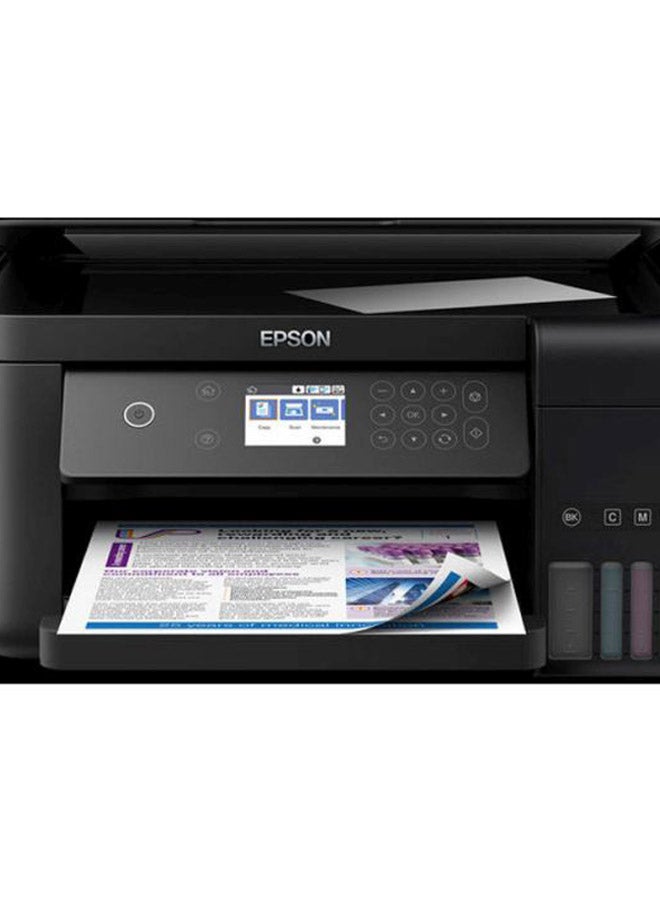 EPSON - L6160 Wi-fi Duplex All-in-one Ink Tank Printer Black - Image 1