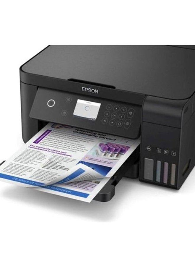 EPSON - L6160 Wi-fi Duplex All-in-one Ink Tank Printer Black - Image 1