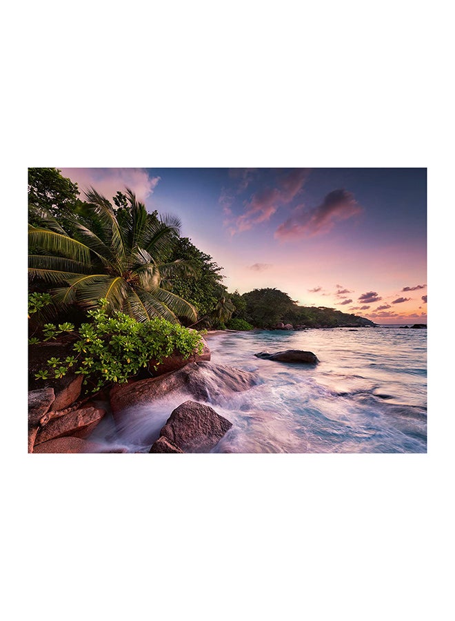 رافنسبورغر لعبة بازل بتصميم جزيرة براسلين بمدينة سيشل مكونة من 1000 قطعة طراز 15156 70x50سم - Image 3